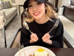 Kepuasan Sandara Park Menikmati Nasi Goreng Pasca Konser 2NE1 di Jakarta