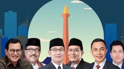 Andil Pasar Pram-Doel 51,03%, RIDO 38,8%, dan Dharma-Kun 10,17%