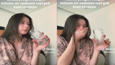 Ekspresi Iris Wullur: “Tak Mampu Minum Air Zamzam” Mendapat Kritik Pedas dan Permintaan Maaf