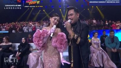 Raja Nassar dan Ayu Ting Ting Bersatu di Anugerah Dangdut Indonesia 2024