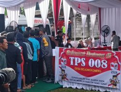 “Prabowo Nyoblos di TPS untuk Pilgub Jawa Barat dan Pilbup Bogor 2024”