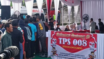 “Prabowo Nyoblos di TPS untuk Pilgub Jawa Barat dan Pilbup Bogor 2024”