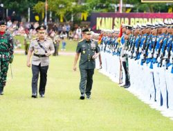 Panglima TNI dan Kapolri Resmikan 1.104 Prajurit Taruna Akademi TNI dan Bhayangkara