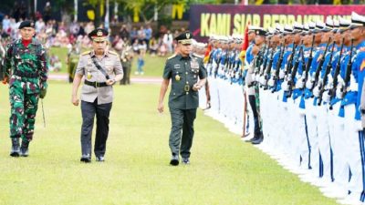 Panglima TNI dan Kapolri Resmikan 1.104 Prajurit Taruna Akademi TNI dan Bhayangkara