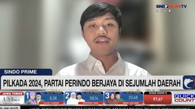 Perindo Memiliki Sistem Tabulasi Data untuk Mengendalikan Kemenangan Calon Kepala Daerah yang Didukung