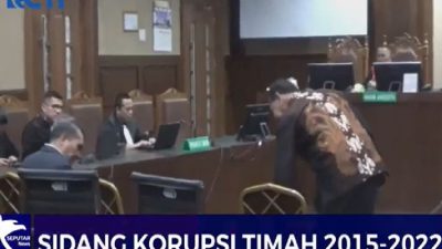 Ahli Hukum Menyatakan Bahwa Kerugian Negara Hanya Bisa Diukur oleh BPK dalam Persidangan Kasus Timah