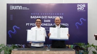 Kolaborasi Pos Indonesia dan BGN untuk Mendukung Program Gizi Nasional