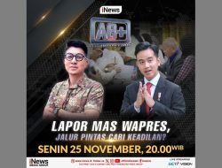 Nonton Abraham Silaban di iNews: AB+ Laporkan Mas Wapres, Cari Jalur Pintas Keadilan!