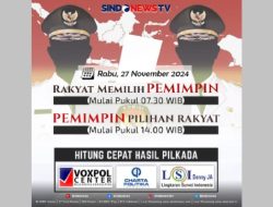 “Langsung! Pemilihan Pemimpin oleh Rakyat di SINDONEWS TV dan SINDOnews.com”