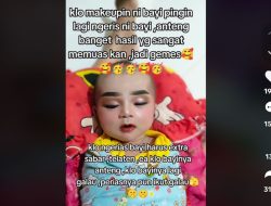 Kontroversial! Bayi Di-Make Up Penuh untuk Foto, Netizen Geram