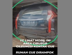 “Perampokan Rumah Terjadi di Kota Wisata Cibubur, Penghuni Diculik, Satu Unit Pajero Raib”