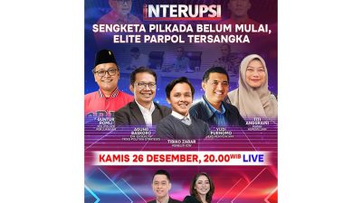 Elite Parpol Tersangka Bersama Anisha Dasuki dan Narasumber Kredibel, LIVE di iNews: Babak Baru Politik Nasional di Tengah Sengketa Pilkada