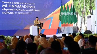 Prabowo Mencerahkan Acara Milad ke-112 Muhammadiyah dengan Pesan Toleransi