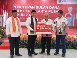 Penggalangan Dana PMI Jakarta Pusat Capai Rp5,5 Miliar, Tumbuh 20% dari Tahun Sebelumnya