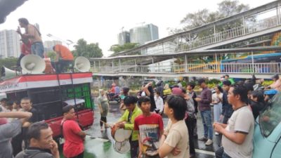 Demo di KPU Jakarta, Terduga Konspirasi Massa untuk Memenangkan Pram-Doel