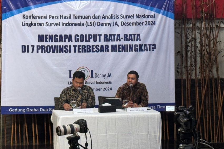 Denny JA Mengungkap Angka Golput di 7 Provinsi Terbesar pada Pilkada 2024, DKI Jadi yang Tertinggi