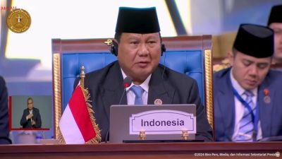 Apresiasi Pidato Prabowo tentang Dukung Kemerdekaan Palestina di KTT D-8