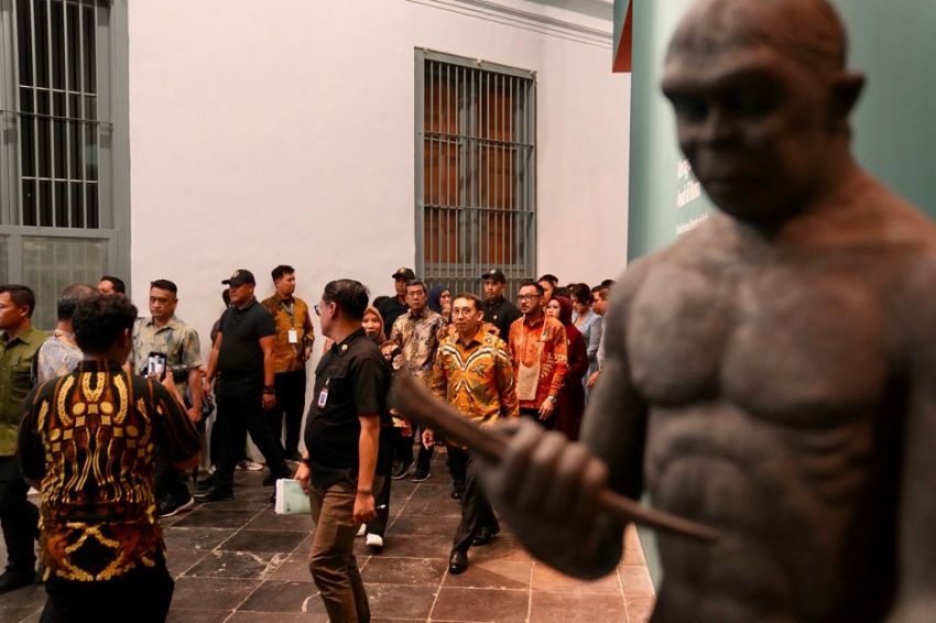 Fadli Zon Mendeklarasikan Indonesia Sebagai Peradaban Tertua di Pameran 130 Tahun Pithecanthropus Erectus