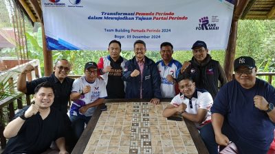 Gelar Acara Team Building di Bogor, Pemuda Perindo DPP Berharap Membangun Solidaritas Tim