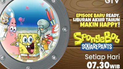 Waktu Keluarga! Episode Terbaru SpongeBob SquarePants di GTV Membuat Liburan Semakin Bahagia!