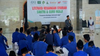 Pelatihan Keuangan Syariah dan Wirausaha bagi 500 Santri Bogor-Bekasi oleh Lazisnu