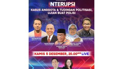 Ujian Polisi dalam INTERUPSI Kasus Anggota & Tudingan Politisasi: Ariyo Ardi dan Anisha Dasuki di iNews Live