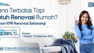 Optimalkan KPR BRI untuk Renovasi Hemat Rumah Impian Anda