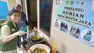 MNC Peduli Sajikan Menu Ikan Lele Bergizi di Kampung Ciletuh Girang Bogor