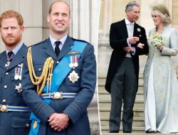 Pangeran Harry dan William Berusaha Mencegah Pernikahan Raja Charles III dengan Ratu Camilla