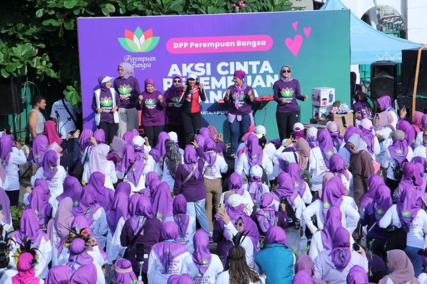 Kampanye Cinta Indonesia: Perempuan Bangsa Beraksi di CFD