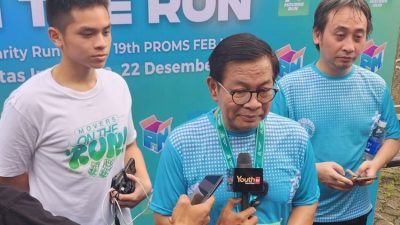 Pramono Anung Berkomitmen Mendukung Event Olahraga UI Mover On The Run Tahunan