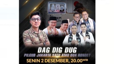 “Debat Pilgub Jakarta: Satu atau Dua Ronde? Bersama Abraham Silaban, Saksikan Malam Ini Pukul 20.00 WIB hanya di iNews”