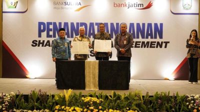 Bank Sultra Merupakan Bank Kelima yang Ber-KUB dengan Bank Jatim Menyusul Teken SHA