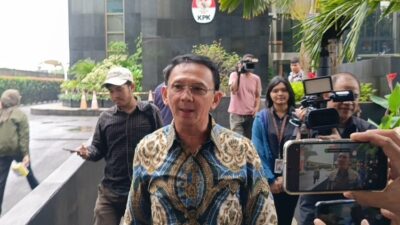 Ahok Enggan Berkomentar Tentang Penetapan Hasto Kristiyanto Sebagai Tersangka: Suruh KPK Saja