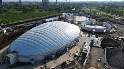 Uji Coba Air Dome Pertama di Indonesia di SCBD PIK 2 Diresmikan