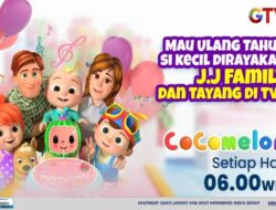 Rayakan Ulang Tahun si Kecil dengan Cocomelon di GTV!