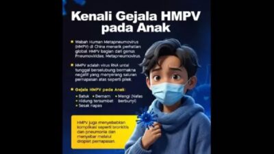 Lonjakan Kasus ISPA Akibat HMPV 214, Dinkes DKI Himbau Masyarakat Waspada!