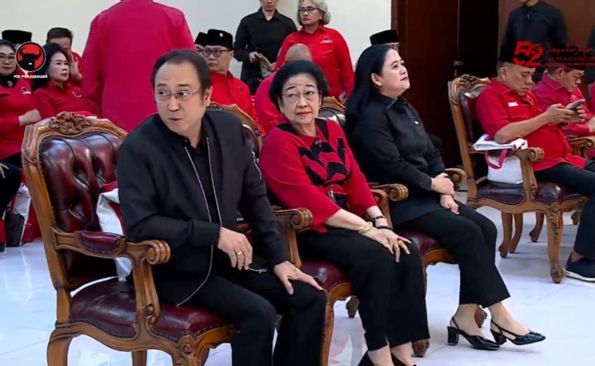 Diapit Megawati, Puan, dan Prananda: Perayaan HUT ke-52 PDIP