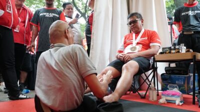 Menikmati Pijat Refleksi Terbaik di Soekarno Run 2025