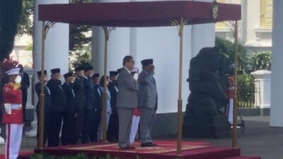 Prabowo Sambut PM Jepang Shigeru Ishiba dengan Parade Kuda dan Dentuman Senjata