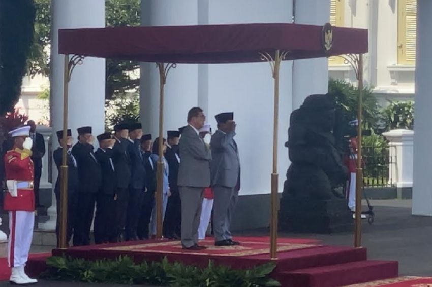 Prabowo Sambut PM Jepang Shigeru Ishiba dengan Parade Kuda dan Dentuman Senjata