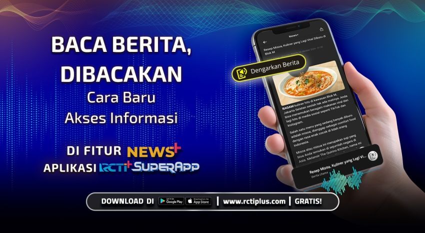 RCTI+ Meluncurkan Fitur Terbaru: Dengarkan Berita, Perbarui Berita dengan Mudah!