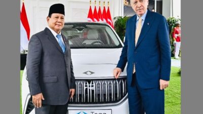 Istana Memastikan Mobil Listrik dari Erdogan untuk Kepentingan Negara, Bukan Prabowo secara Pribadi