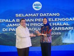 Kepala BPJPH: Aqua Diakui Halal, Aman untuk Dikonsumsi