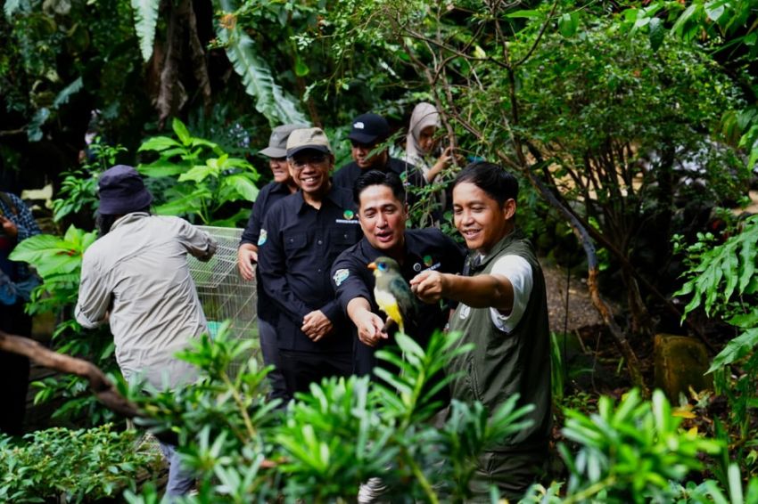 Menhut dan Irfan Hakim Bahas Gerakan Cinta dan Pelihara Satwa Indonesia