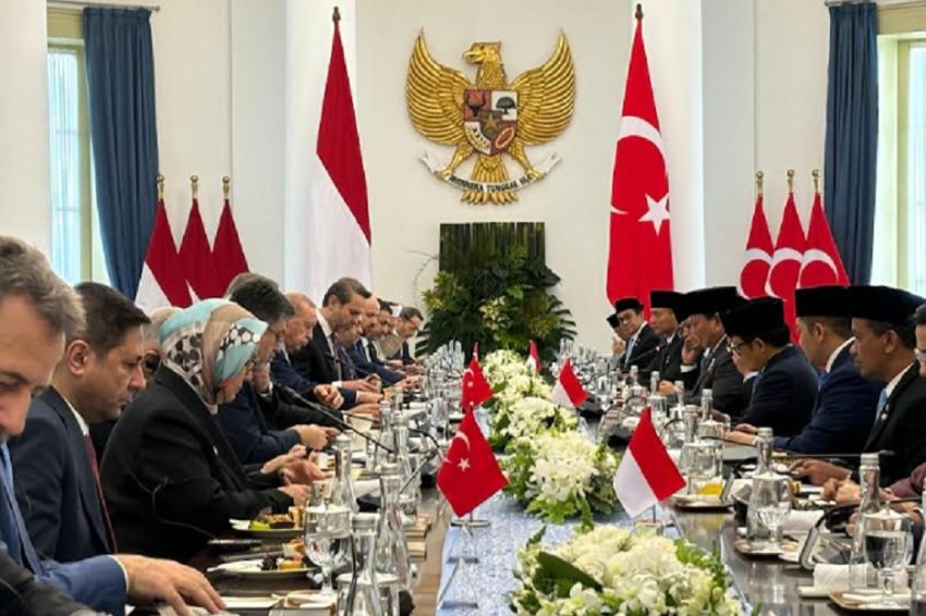 Prabowo dan Erdogan Berdiskusi tentang Strategi Militer, Intelijen, dan Penanggulangan Terorisme