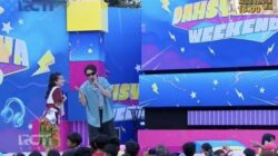 Aksi Seru Ghea Youbi dan Rafael Tan Bagi-bagi Rambutan di Weekend Dahsyat Garut