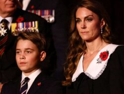 Debut Elegan Pangeran George di Festival of Remembrance Bersama Kate Middleton
